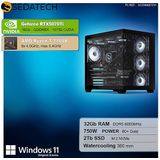 Sedatech - Advanced Gaming PC - Waterkoeling - AMD Ryzen 7 7700X - Geforce RTX5070Ti - 32Gb DDR5 - 2Tb SSD M.2 - Windows 11 - Desktop computer