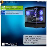 Sedatech - Pro Gaming PC - Waterkoeling - Intel i9-14900KF - Geforce RTX5080 - 32Gb DDR5 - 2Tb SSD M.2 - Desktop computer