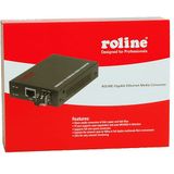 ROLINE Gigabit Converter - RJ-45 - LC