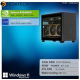 Sedatech Gaming Mini-PC - Waterkoeling - Intel i9-12900KF - Geforce RTX4060Ti - 32Gb DDR5 - 2Tb SSD - Windows 11 - Desktop computer