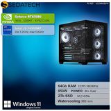 Sedatech - Pro Gaming PC - Waterkoeling - Intel i9-14900KF 24x 3.2GHz - Geforce RTX5080 - 64Gb DDR5 - 2Tb SSD M.2 - Desktop computer