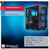 Sedatech Pro Gaming PC - ATX Premium - Intel i5-12400F - Radeon RX 9070XT - 32GB DDR5 - 2TB SSD M.2 - Desktop computer