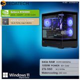 Sedatech - Pro Gaming PC - Waterkoeling - AMD Ryzen 9 7900X - Geforce RTX5090 - 64Gb DDR5 - 2Tb SSD M.2 - Windows 11 - Desktop computer