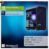 Sedatech - Werkstation Compact ATX - Desktop Computer - Intel Core Ultra 9 285K - Geforce RTX5080 - 32Gb DDR5 - 2Tb SSD M.2 - Windows 11