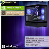 Sedatech - Advanced Gaming PC - Waterkoeling - AMD Ryzen 7 7700X - Geforce RTX4060Ti - 32Gb DDR5 - 2Tb SSD M.2 - Windows 11