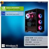 Sedatech - Advanced Gaming PC - Waterkoeling - Intel i9-12900KF 16x 3.2GHz - Geforce RTX4060Ti - 32Gb RAM - 1Tb SSD M.2 - Wi-fi - Windows 11 - Desktop computer