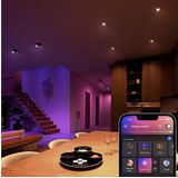 Philips Hue Voordeelpakket - GU5.3 - met 4 Spotjes (MR16) - 12V - Wit en Gekleurd Licht - Incl. 1 Hue Dimmer Switch - Hue White and Color Ambiance