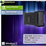 Sedatech Mini-PC Evolution - Intel i7-9750H - Geforce RTX3060 - 16Gb RAM - 1Tb SSD - Desktop computer