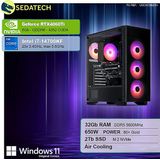Sedatech - Advanced Gaming PC Compact - Desktop Computer - Intel i7-14700KF - Geforce RTX4060Ti - 32Gb DDR5 - 2Tb SSD M.2 - Windows 11