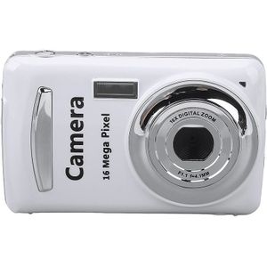 Compacte 16x Optische Zoomcamera met 16MP Sensor en 2,4"" LCD