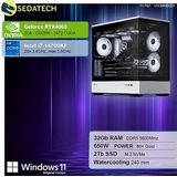 Sedatech - Advanced Gaming PC - Waterkoeling - Intel i7-14700KF 20x 3.4GHz - Geforce RTX4060 - 32Gb DDR5 - 2Tb SSD M.2 - Windows 11