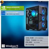 Sedatech - Advanced Gaming PC - Desktop Computer - Intel i7-14700KF - Geforce RTX5070Ti - 32Gb DDR5 - 2Tb SSD M.2 - Windows 11