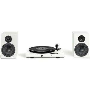 Pro-Ject - Jukebox E1 + Speaker Box 5E Set - Draaitafel Systeem - Wit