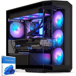 Sedatech - Advanced Gaming PC - Waterkoeling - AMD Ryzen 7 9800X3D - Geforce RTX4060Ti - 32Gb DDR5 - 2Tb SSD M.2 - Windows 11 - Desktop computer