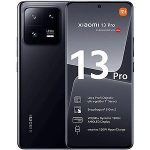 Xiaomi 13 Pro - Mobiele Telefoon - Dual Sim - 12GB RAM - 256GB Opslag - Zwart