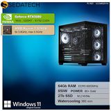 Sedatech - Pro Gaming PC - Waterkoeling - AMD Ryzen 7 9700X - Geforce RTX5080 - 64Gb DDR5 - 2Tb SSD M.2 - Windows 11 - Desktop computer