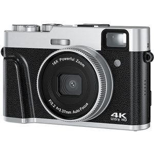 Digitale camera 4K/48MP/16x zoom/autofocus/zoeker/anti-trilling