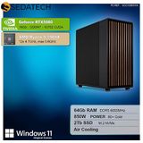 Sedatech - Werkstation Premium - Desktop Computer - AMD Ryzen 9 7900X - Geforce RTX5080 - 64Gb DDR5 - 2Tb SSD M.2 - Windows 11