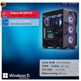 Sedatech - Pro Gaming PC - Waterkoeling - Intel i7-14700KF - Radeon RX 9070XT - 32Gb DDR5 - 2Tb SSD M.2 - Windows 11 - Desktop computer