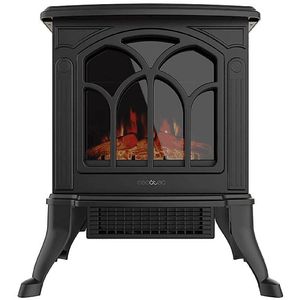 CECOTEC - ReadyWarm 1500 Flames - Kachel - Zwart