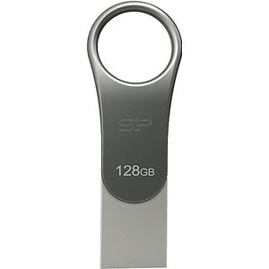 Silicon Power Draaibaar dual-flashdrive, 128 GB