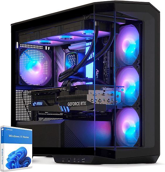 Sedatech Pro Gaming PC - Waterkoeling - Intel i9-14900KF - Geforce RTX5080 - 32Gb DDR5 - 2Tb SSD M.2 - Windows 11 - Desktop computer
