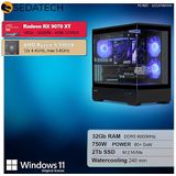 Sedatech - Advanced Gaming PC - Waterkoeling - AMD Ryzen 9 9900X - 32Gb DDR5 - 2Tb SSD M.2 - Windows 11 - Desktop computer