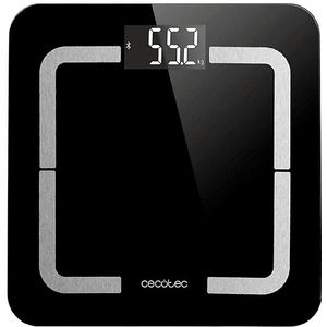 Cecotec Surface Precision Smart Healthy, digitale personenweegschaal, lcd-display, bluetooth, mobiele app, meetlint, nauwkeurige meting van maximaal 10 parameters, babyweight-functie