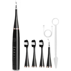 INF LCH156-11D - Tanden Schraper - Zwart - Multifunctionele Tandverzorgingsset