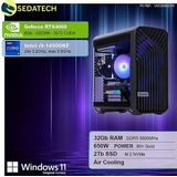 Sedatech - Werkstation Compact ATX - Intel i9-14900KF - Geforce RTX4060 - 32Gb DDR5 - 2Tb SSD M.2 - Windows 11 - Desktop computer
