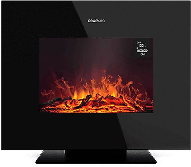 Cecotec Readywarm 2700 Design Flames - Elektrische Open Haard - Zwart - 2000W
