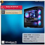 Sedatech - Advanced Gaming PC - Waterkoeling - AMD Ryzen 9 7900X - 32Gb DDR5 - 2Tb SSD M.2 - Desktop computer