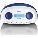 Lenco SCD-69 - Draagbare Radio CD Speler - Blauw - DAB+ en USB-ingang