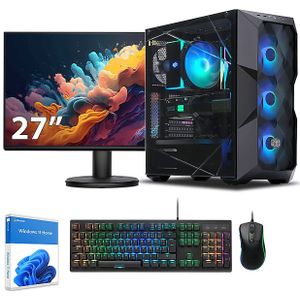 Sedatech Pakket Advanced Gaming PC ATX Premium • AMD Ryzen 9 9900X • RTX4060 • 32Gb DDR5 • 2Tb SSD M.2 • Windows 11 • Monitor 27''