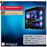 Sedatech - Advanced Gaming PC - Waterkoeling - AMD Ryzen 5 7600X - 32Gb DDR5 - 2Tb SSD M.2 - Windows 11