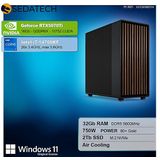Sedatech - Werkstation Premium - Intel i7-14700KF - Geforce RTX5070Ti - 32Gb DDR5 - 2Tb SSD M.2 - Desktop computer