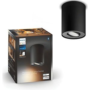 Philips - Hue Pillar - Opbouwspot - Zwart - Inclusief Dimmer Switch