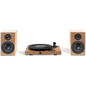 Pro-Ject Jukebox E1 + Speaker Box 5E Set - Draaitafel systeem - Walnoot