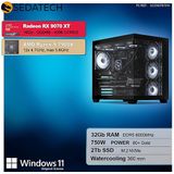 Sedatech - Advanced Gaming PC - Waterkoeling - AMD Ryzen 9 7900X - 32Gb DDR5 - 2Tb SSD M.2 - Windows 11 - Desktop computer