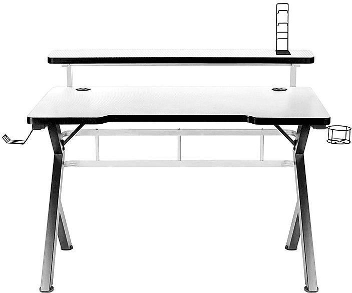 Huzaro - Hero 5.0 - Bureau - Wit - Ergonomische Monitorstandaard