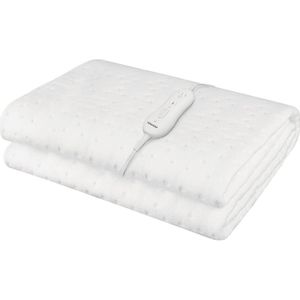 Tomado TEB1505W - Elektrische deken 1 persoons - Elektrische onderdeken - Extra snelle opwarming - 150 x 80 cm