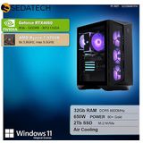 Sedatech - Advanced Gaming PC - ATX Compact - AMD Ryzen 7 9700X - Geforce RTX4060 - 32Gb DDR5 - 2Tb SSD M.2 - Windows 11