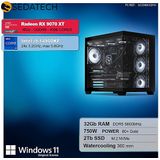 Sedatech Pro Gaming PC - Waterkoeling - Intel i9-14900KF - Radeon RX 9070XT - 32Gb DDR5 - 2Tb SSD M.2 - Windows 11 - Desktop computer