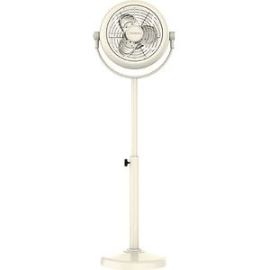 Cecotec Retro Staande ventilator EnergySilence 250 ClassicStyle Beige. 25W, Diameter 10"", 3 Aerodynamische Bladen, Verstelbare kanteling, 2 Snelheden, Elegant Beige Ontwerp