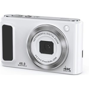 4K HD digitale camera met camera aan de voor- en achterzijde en stabilisatie