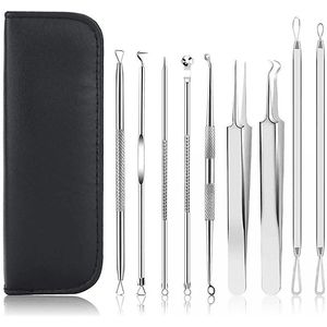 Blackhead Remover Kit met 10 delen Roestvrij staal