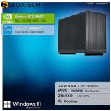 Sedatech Mini-PC Werkstation - Micro ATX - Intel i5-14600KF 14x 3.5GHz - Geforce RTX4060Ti - 32Gb DDR5 - 2Tb SSD M.2 - Windows 11