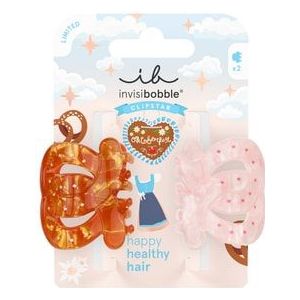Invisibobble Clipstar Aufgebrezlt 2pcs Haarspelden, 2 st