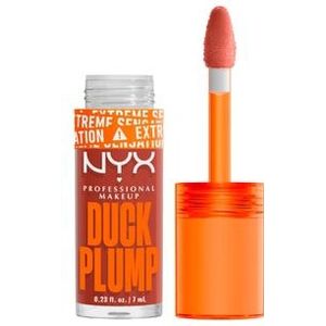NYX Professional Makeup Duck Plump Lip Lacquer Lipgloss, Nr. 05 - Brown Of Applause, 7 ml