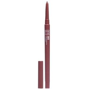 3Ina The Automatic Lip Pencil New Lipliner, Nr. 565 - Medium Brown Red, 0.35 g